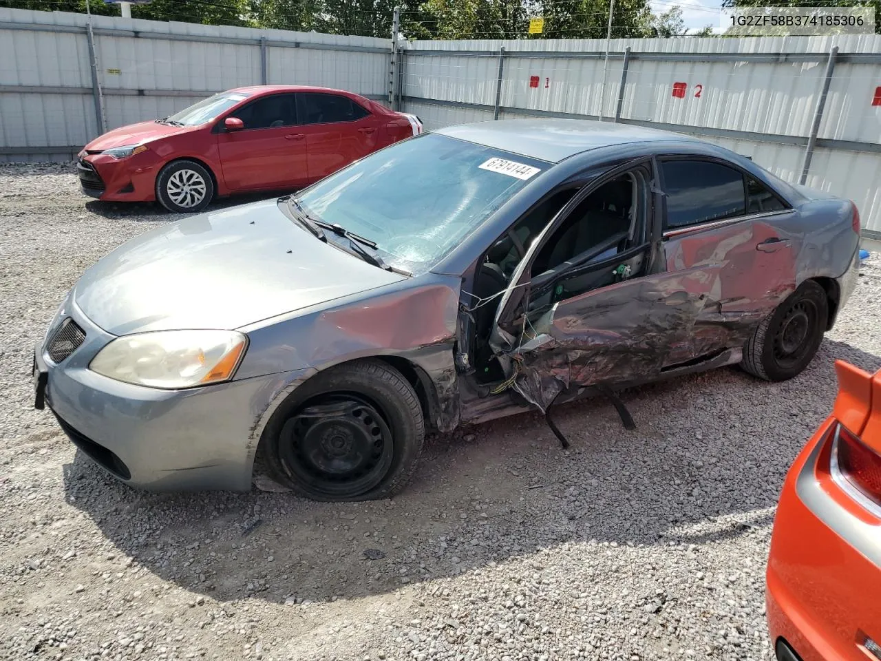 2007 Pontiac G6 Value Leader VIN: 1G2ZF58B374185306 Lot: 67914144