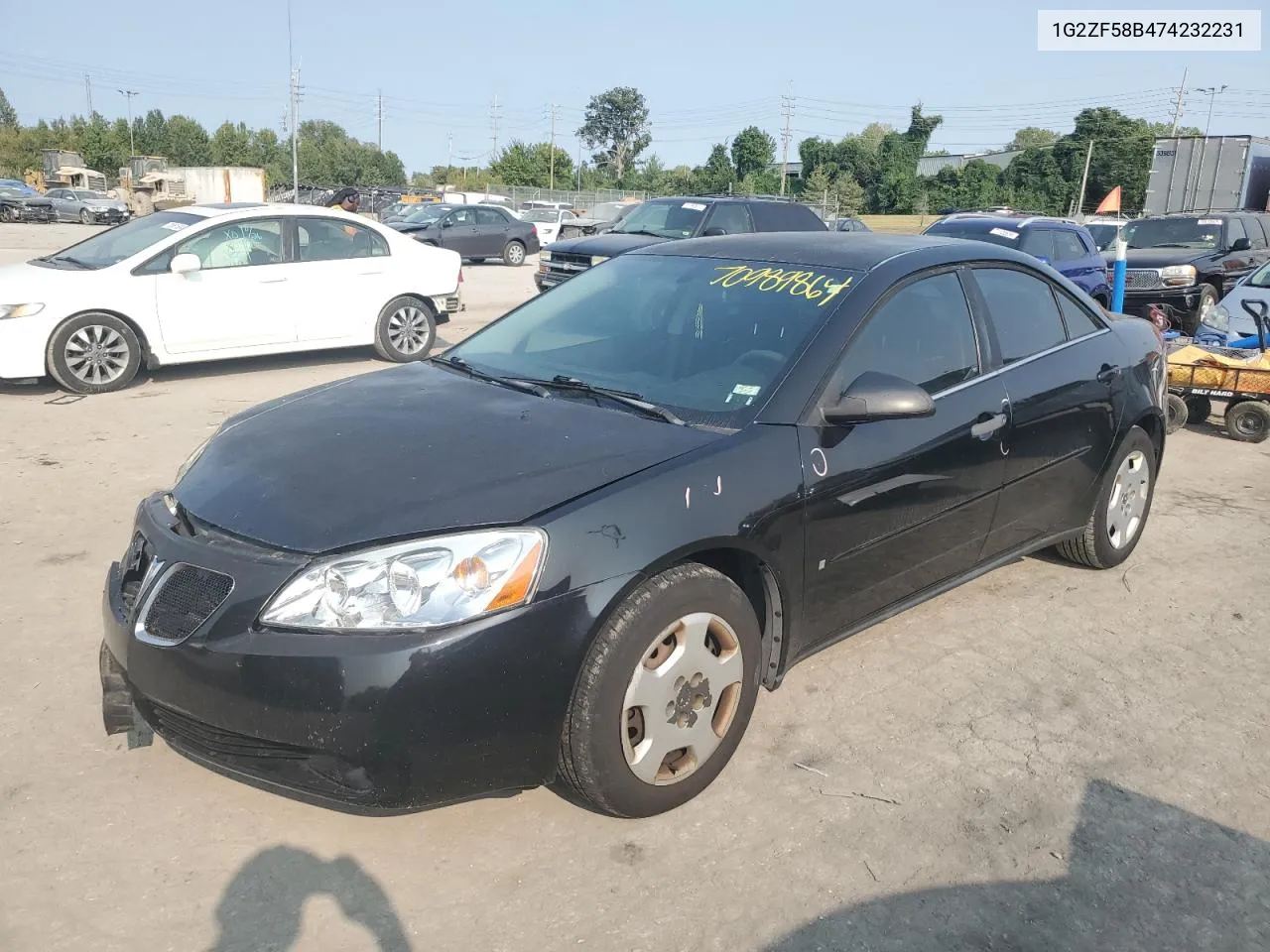 2007 Pontiac G6 Value Leader VIN: 1G2ZF58B474232231 Lot: 70989864