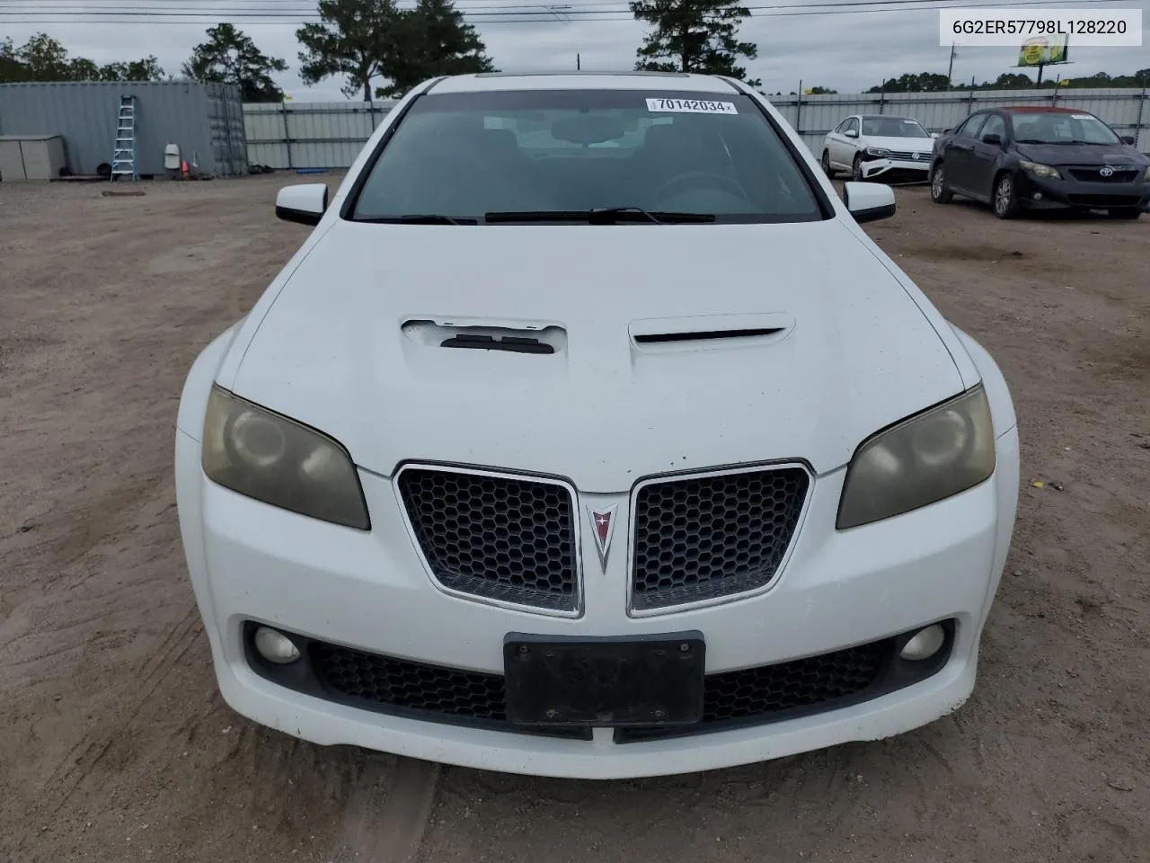 2008 Pontiac G8 VIN: 6G2ER57798L128220 Lot: 70142034