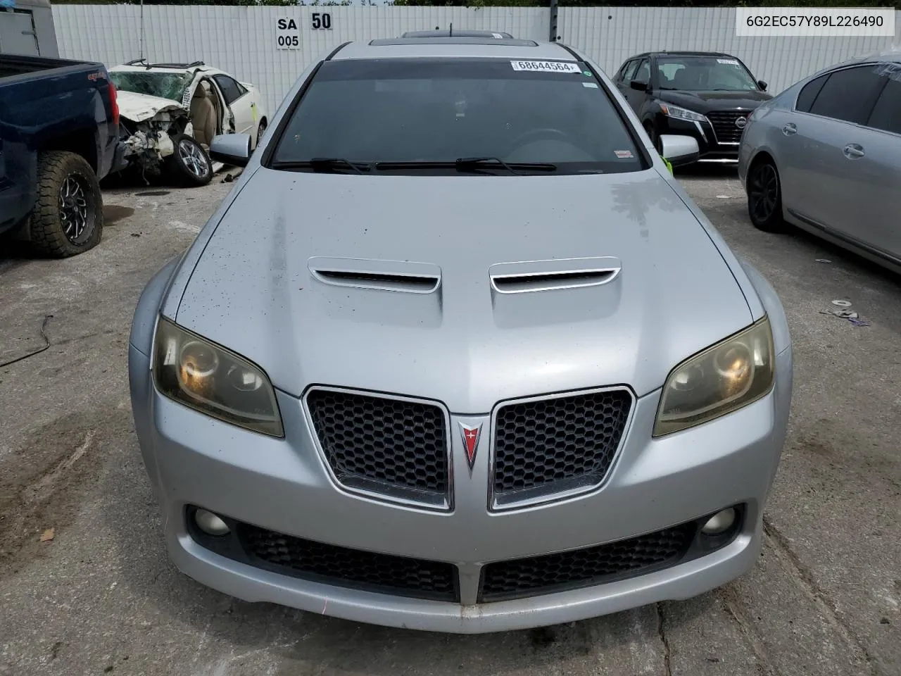 2009 Pontiac G8 Gt VIN: 6G2EC57Y89L226490 Lot: 68644564