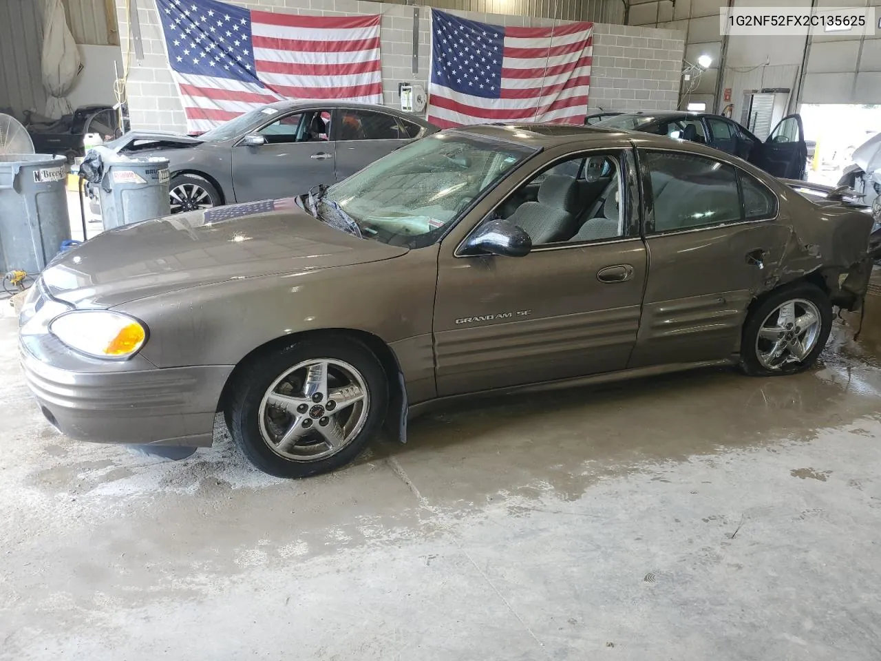 2002 Pontiac Grand Am Se1 VIN: 1G2NF52FX2C135625 Lot: 68559824