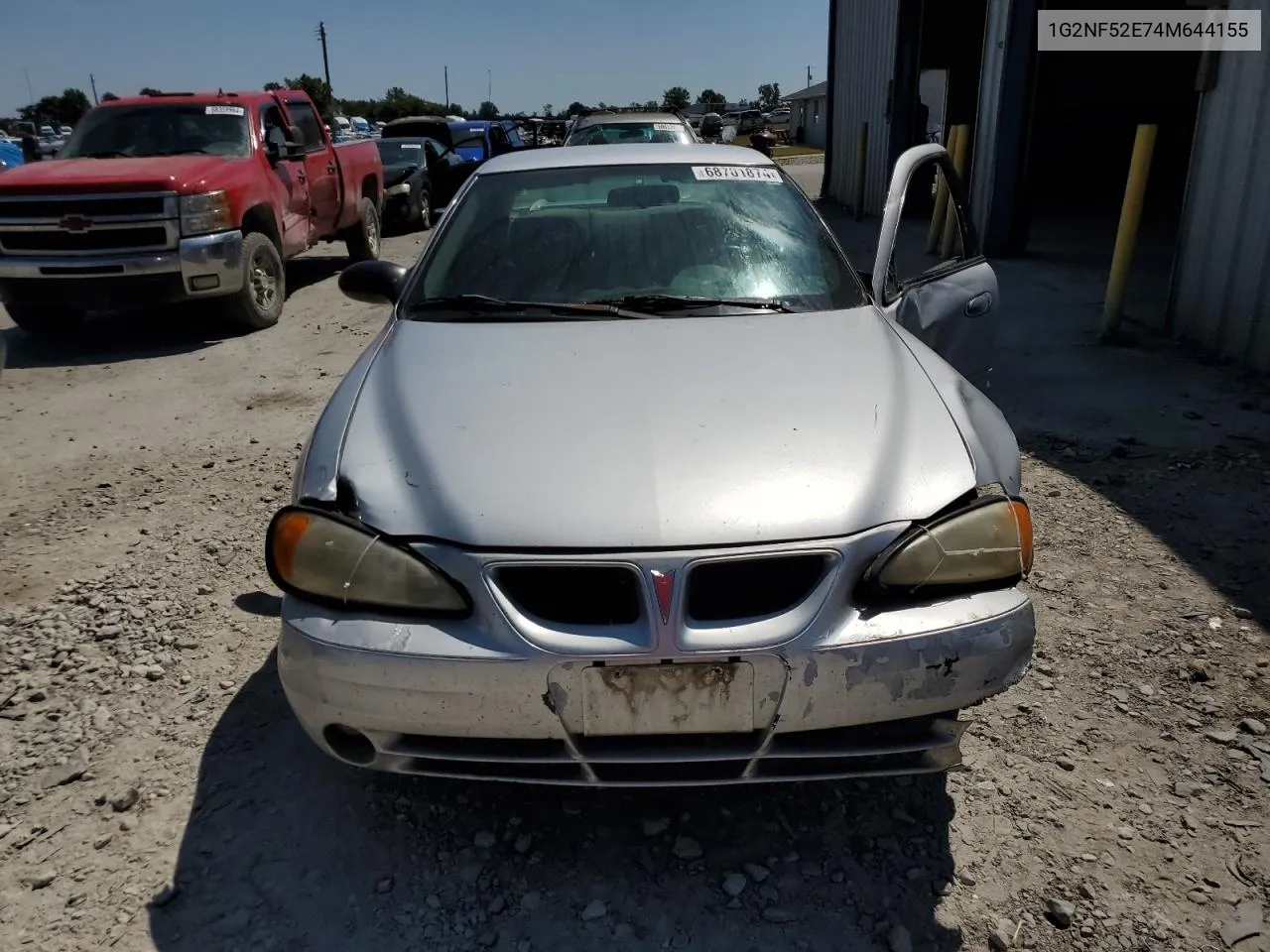 2004 Pontiac Grand Am Se1 VIN: 1G2NF52E74M644155 Lot: 68701874