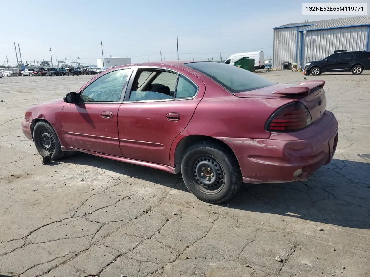 2005 Pontiac Grand Am Se VIN: 1G2NE52E65M119771 Lot: 68867034