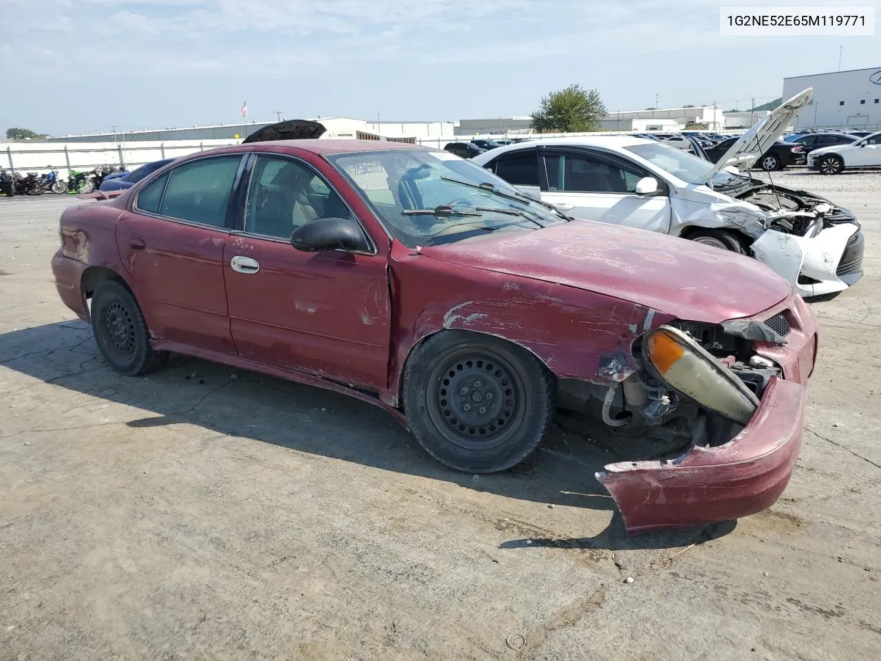 2005 Pontiac Grand Am Se VIN: 1G2NE52E65M119771 Lot: 68867034