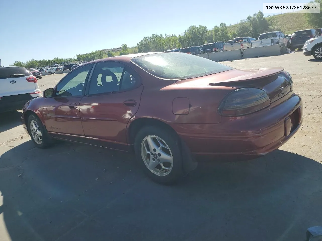 1998 Pontiac Grand Prix Se VIN: 1G2WK52J73F123677 Lot: 57773114