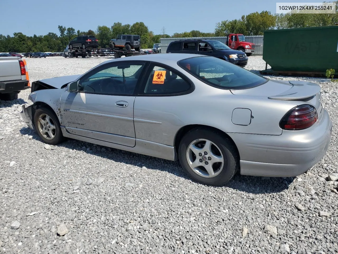 1999 Pontiac Grand Prix Gt VIN: 1G2WP12K4XF255241 Lot: 69994914