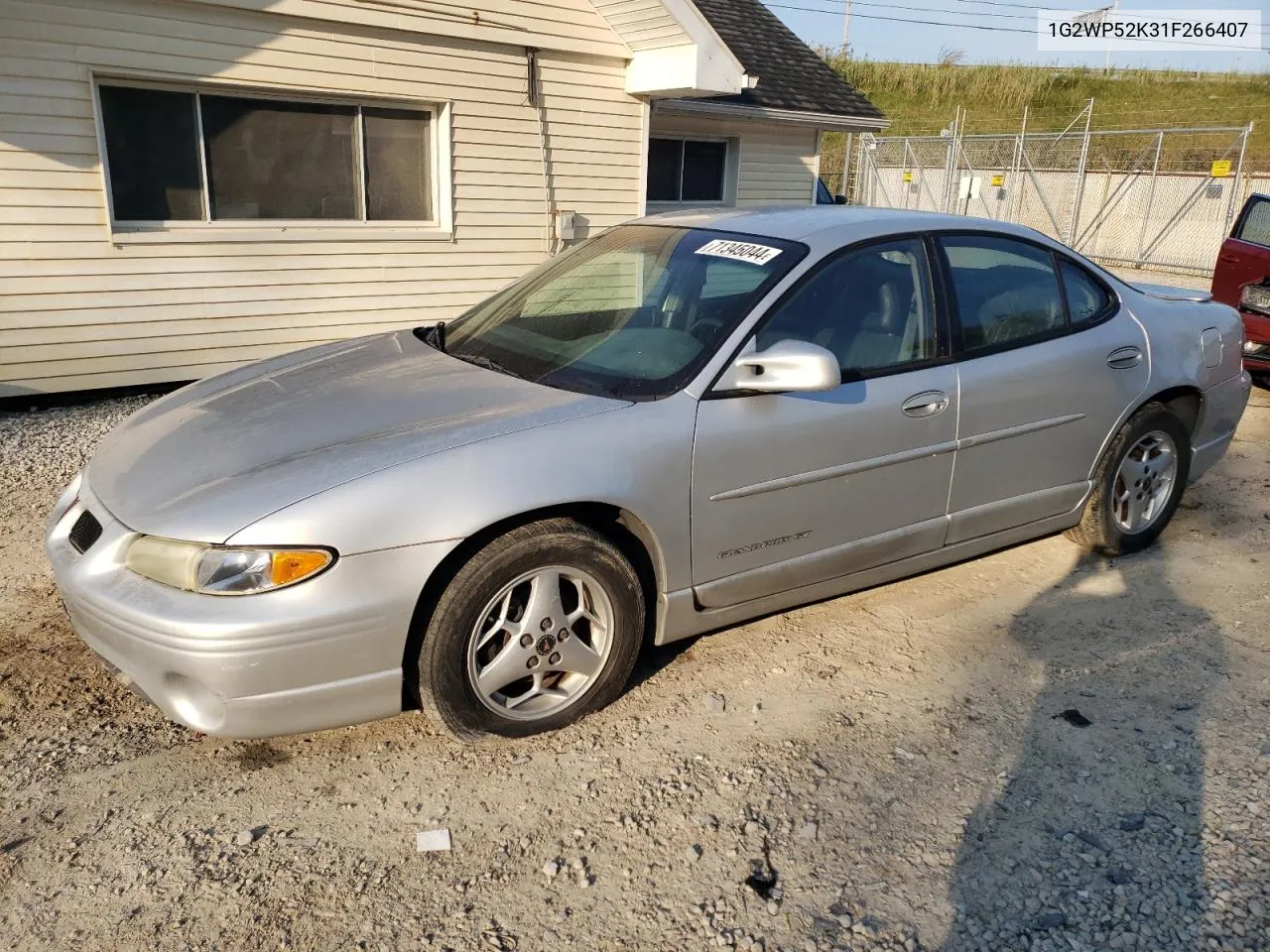 2001 Pontiac Grand Prix Gt VIN: 1G2WP52K31F266407 Lot: 71345044