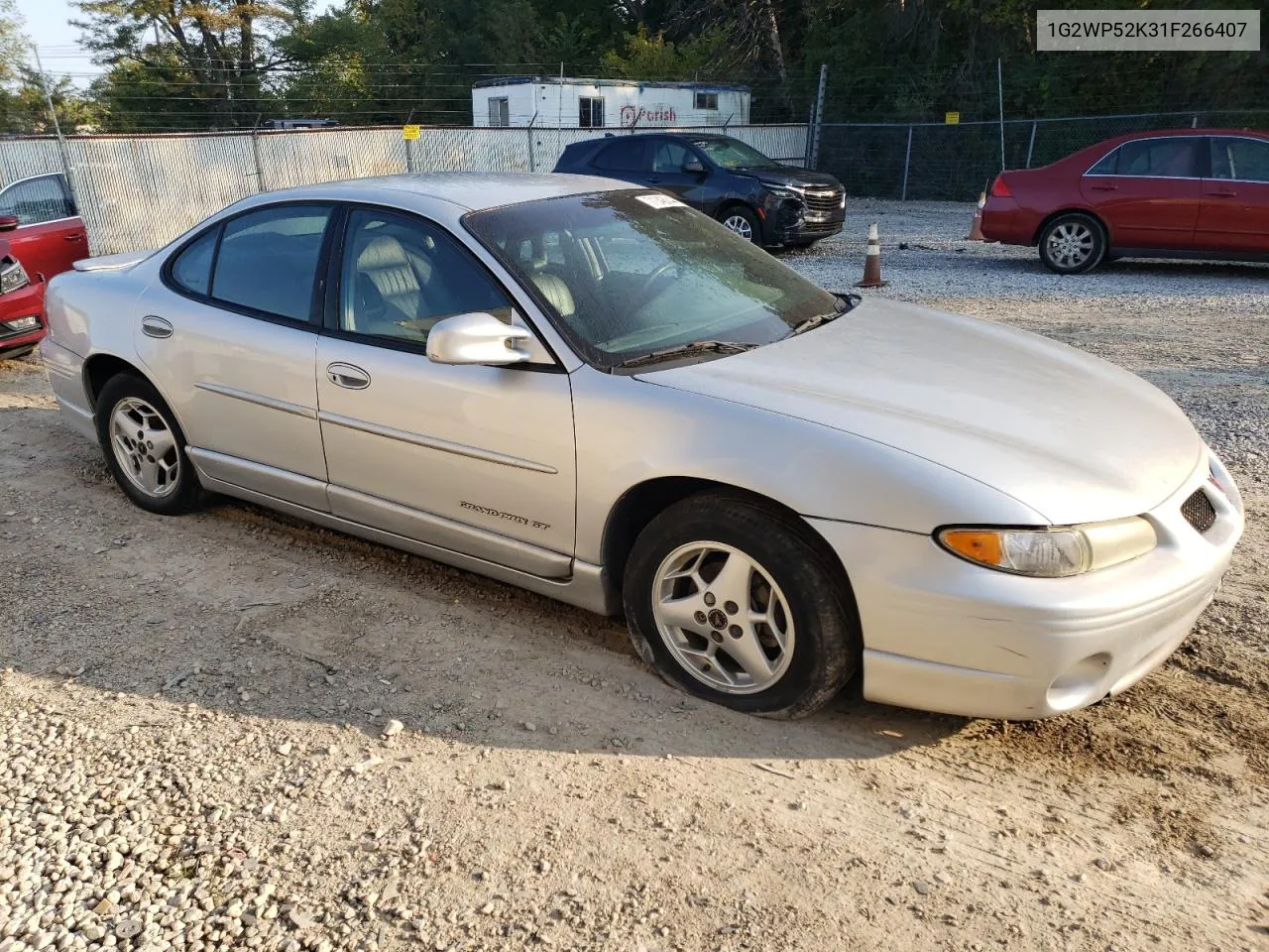 1G2WP52K31F266407 2001 Pontiac Grand Prix Gt