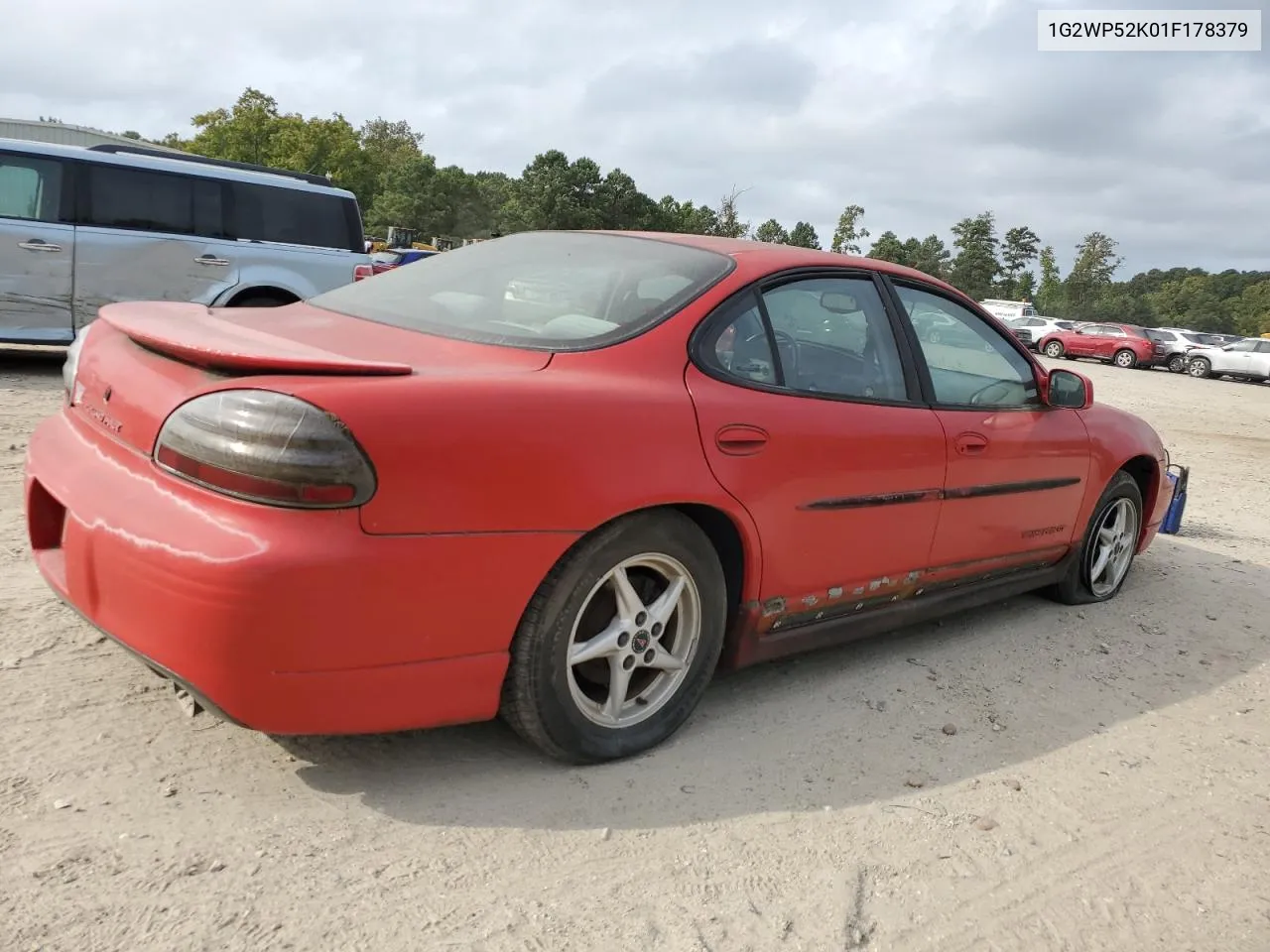 2001 Pontiac Grand Prix Gt VIN: 1G2WP52K01F178379 Lot: 71452354