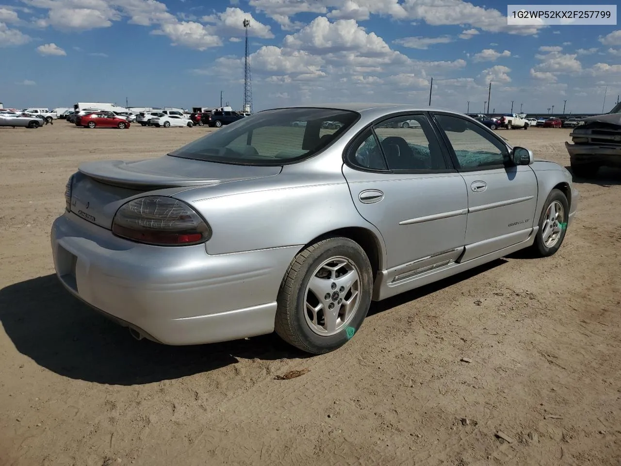 2002 Pontiac Grand Prix Gt VIN: 1G2WP52KX2F257799 Lot: 68726924