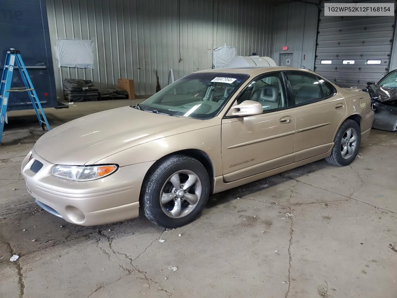 2002 Pontiac Grand Prix Gt VIN: 1G2WP52K12F168154 Lot: 69047954