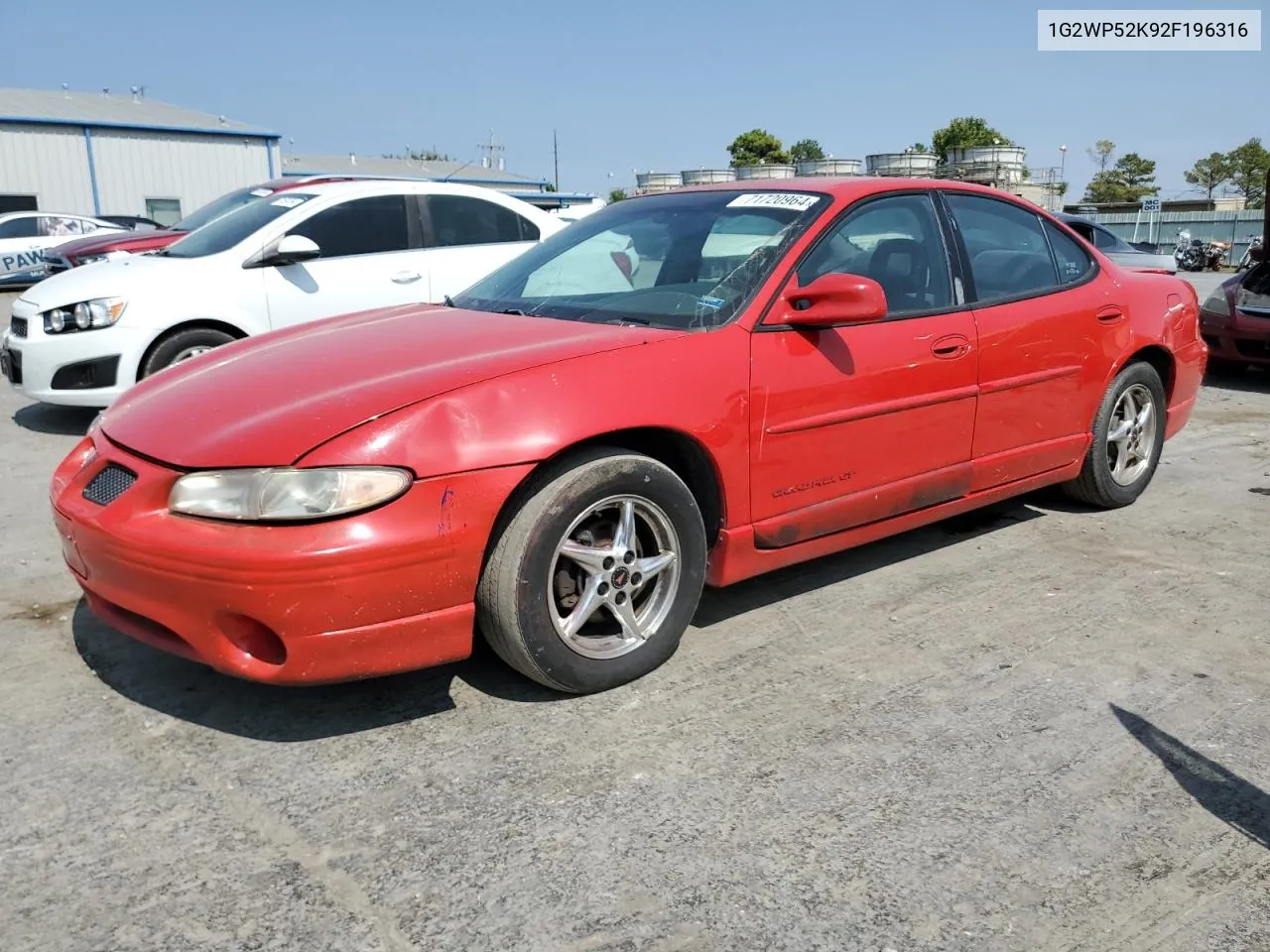 1G2WP52K92F196316 2002 Pontiac Grand Prix Gt