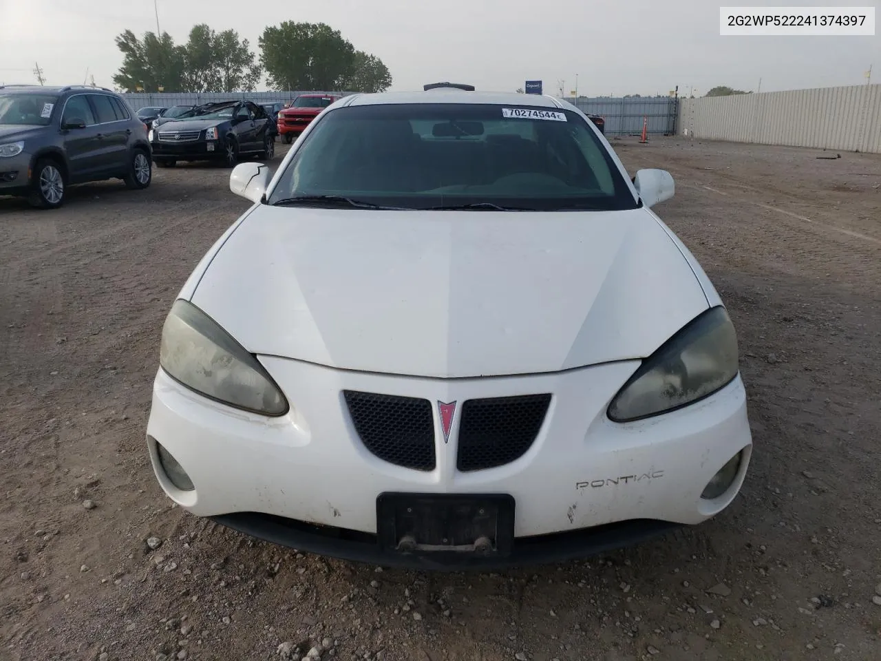 2004 Pontiac Grand Prix Gt VIN: 2G2WP522241374397 Lot: 70274544