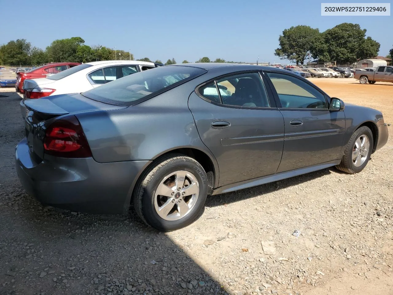 2005 Pontiac Grand Prix VIN: 2G2WP522751229406 Lot: 69038444