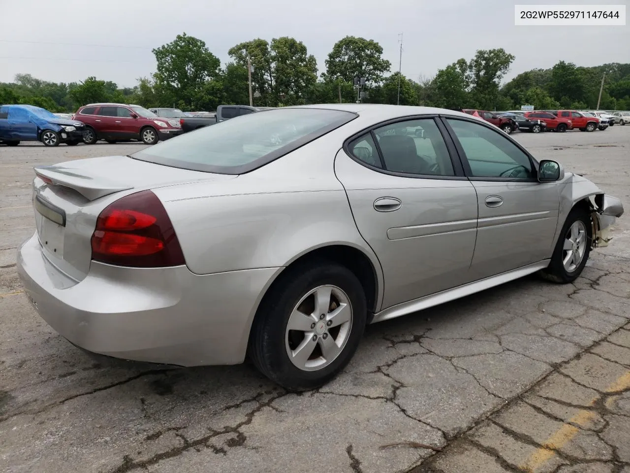 2007 Pontiac Grand Prix VIN: 2G2WP552971147644 Lot: 55691384