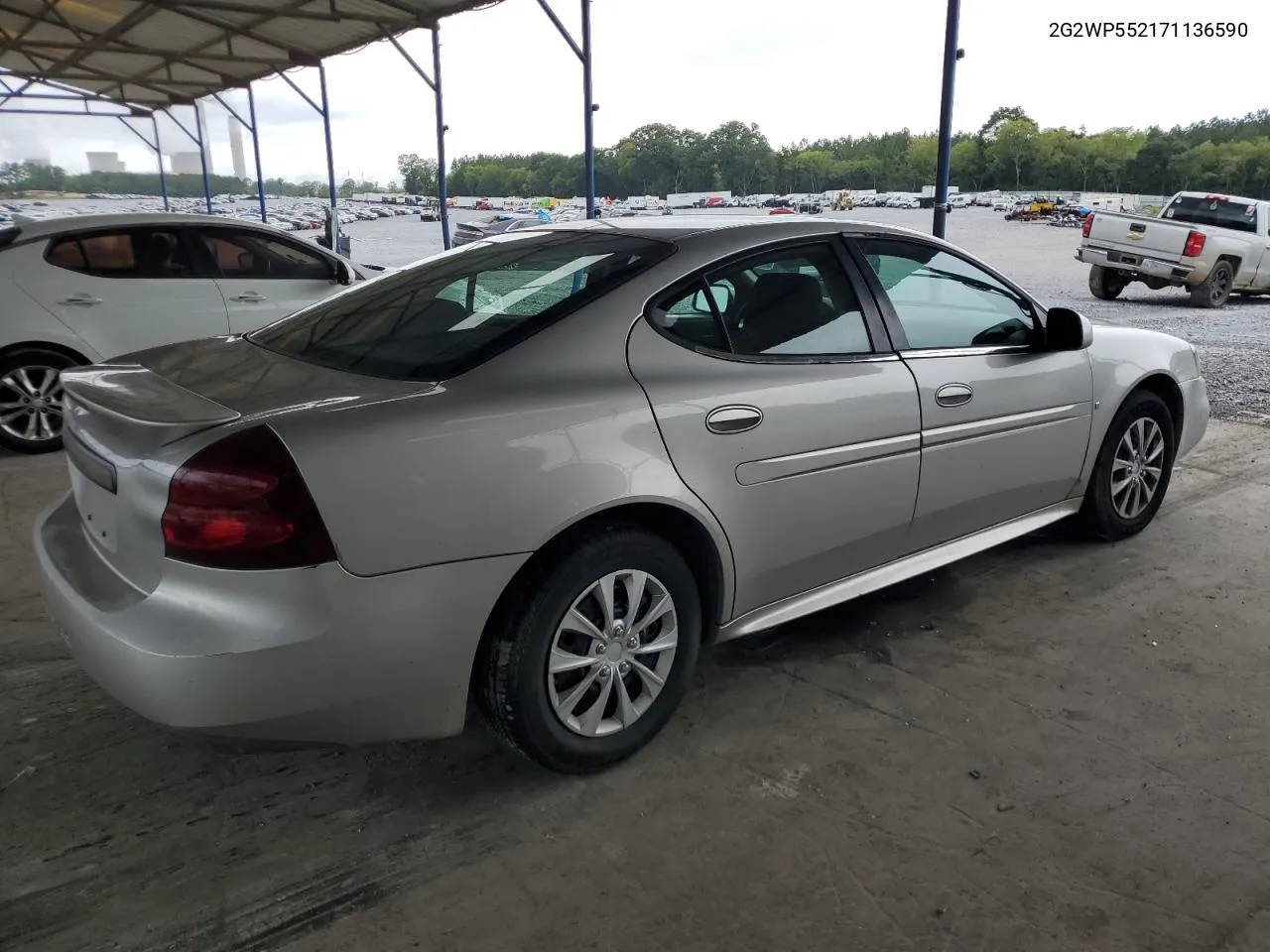 2007 Pontiac Grand Prix VIN: 2G2WP552171136590 Lot: 64450514