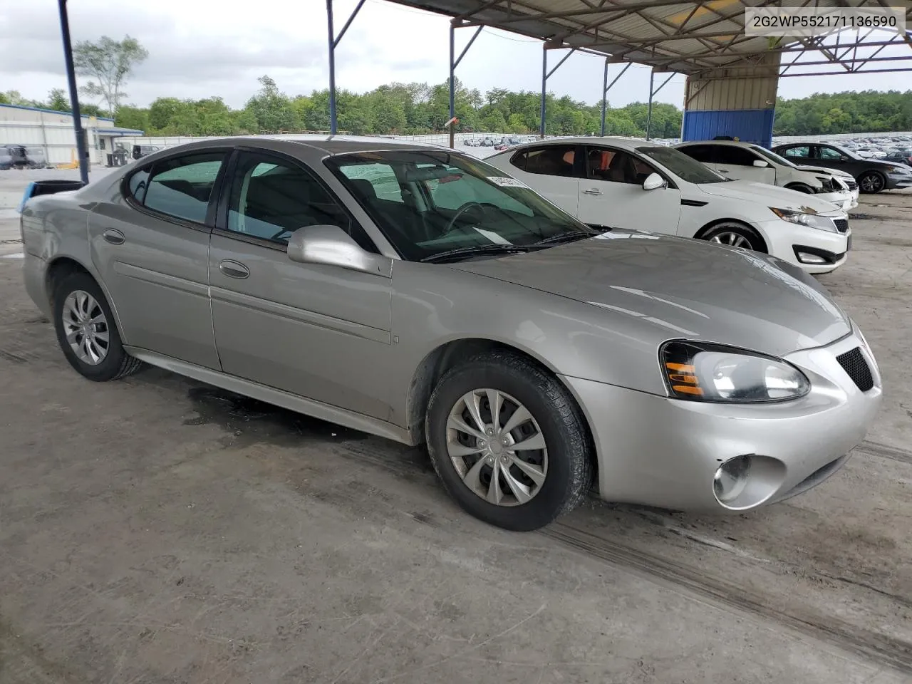 2G2WP552171136590 2007 Pontiac Grand Prix