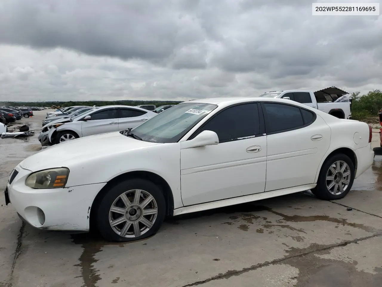 2008 Pontiac Grand Prix VIN: 2G2WP552281169695 Lot: 64193794