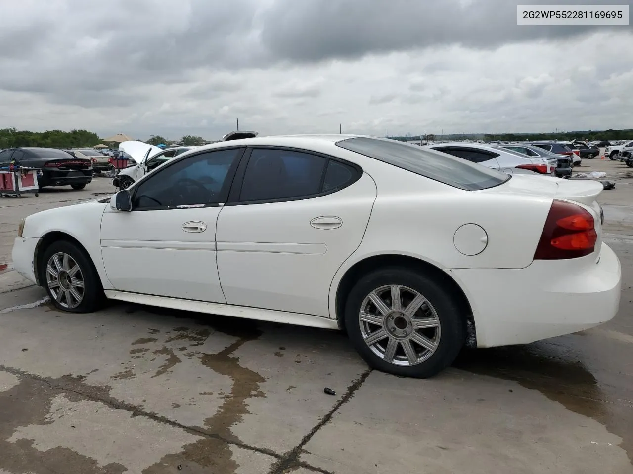 2008 Pontiac Grand Prix VIN: 2G2WP552281169695 Lot: 64193794