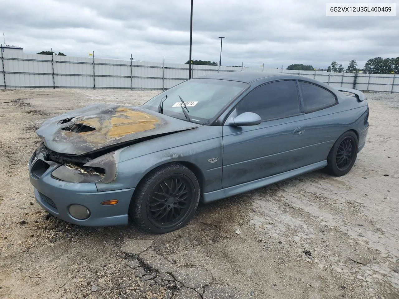 2005 Pontiac Gto VIN: 6G2VX12U35L400459 Lot: 71619574