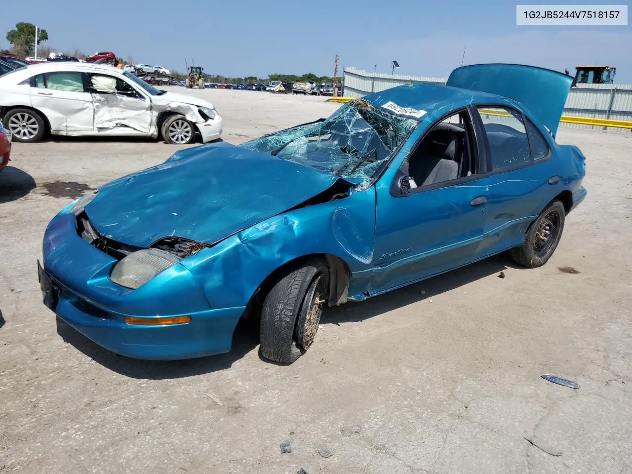 1997 Pontiac Sunfire Se VIN: 1G2JB5244V7518157 Lot: 69208244