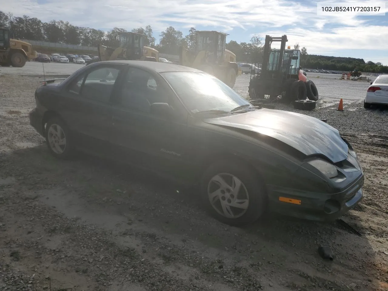 2000 Pontiac Sunfire Se VIN: 1G2JB5241Y7203157 Lot: 69757564