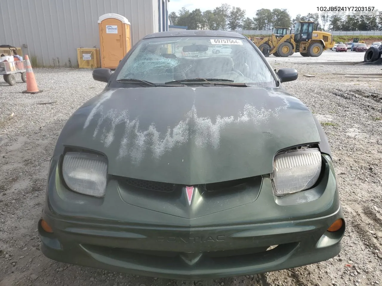 1G2JB5241Y7203157 2000 Pontiac Sunfire Se