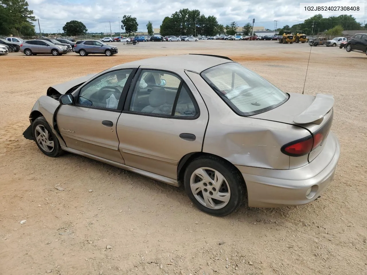 2002 Pontiac Sunfire Se VIN: 1G2JB524027308408 Lot: 61752784