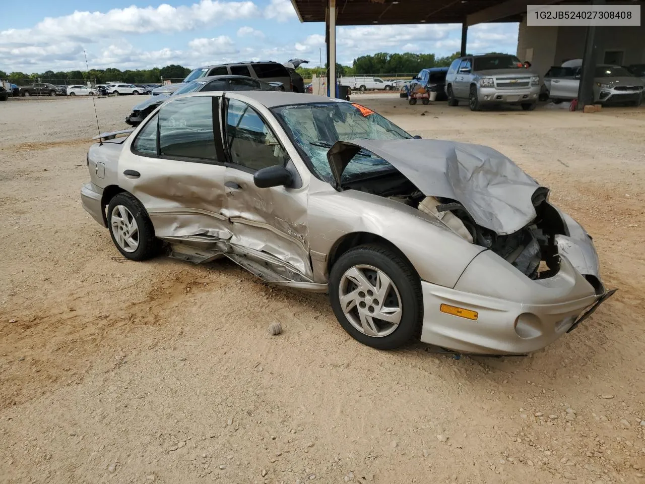 2002 Pontiac Sunfire Se VIN: 1G2JB524027308408 Lot: 61752784