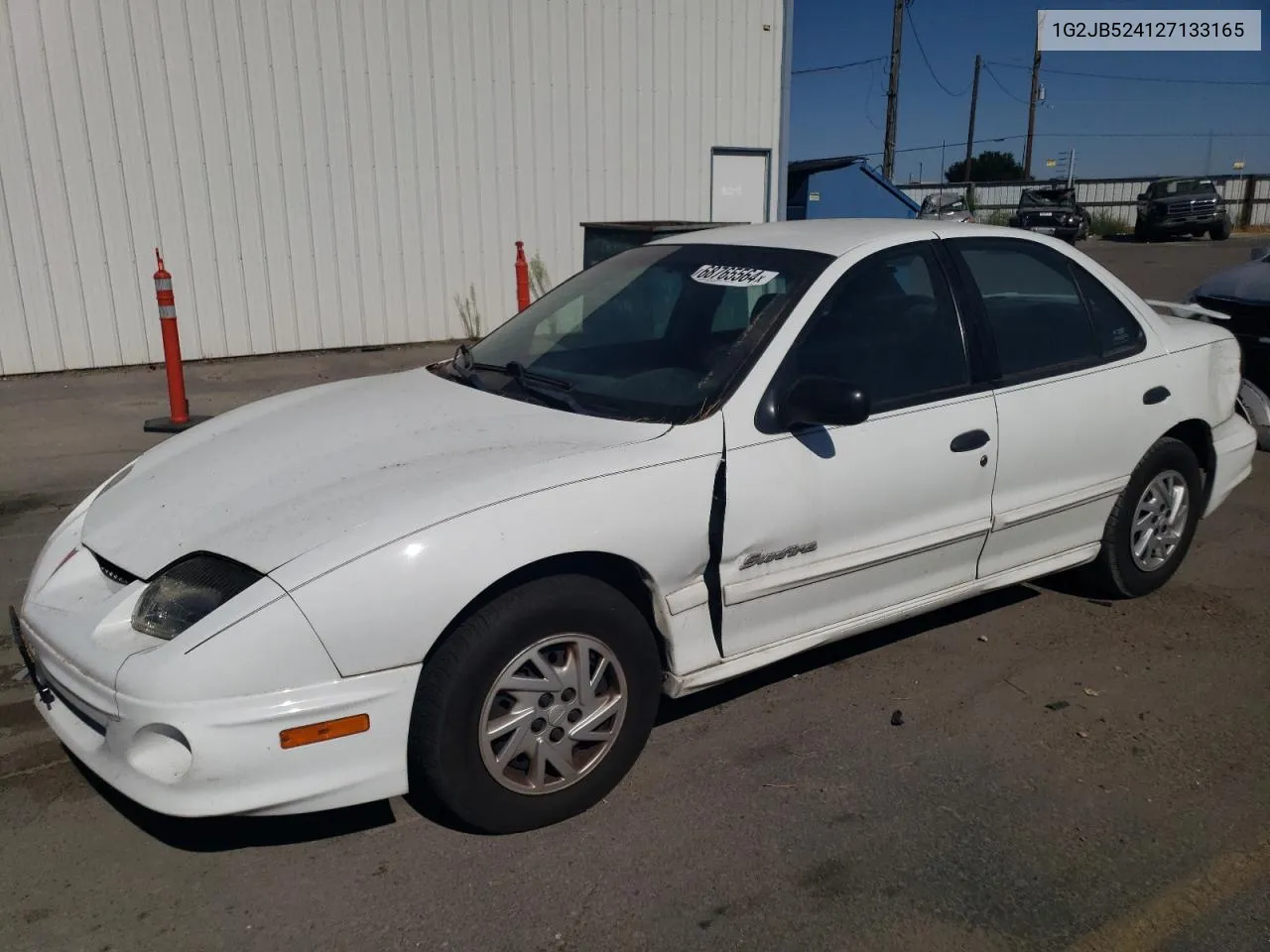 2002 Pontiac Sunfire Se VIN: 1G2JB524127133165 Lot: 68765564