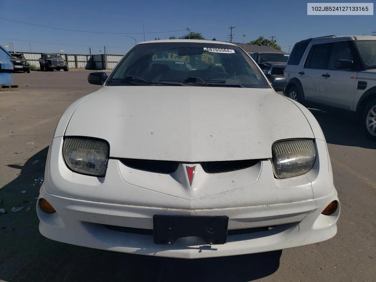 2002 Pontiac Sunfire Se VIN: 1G2JB524127133165 Lot: 68765564