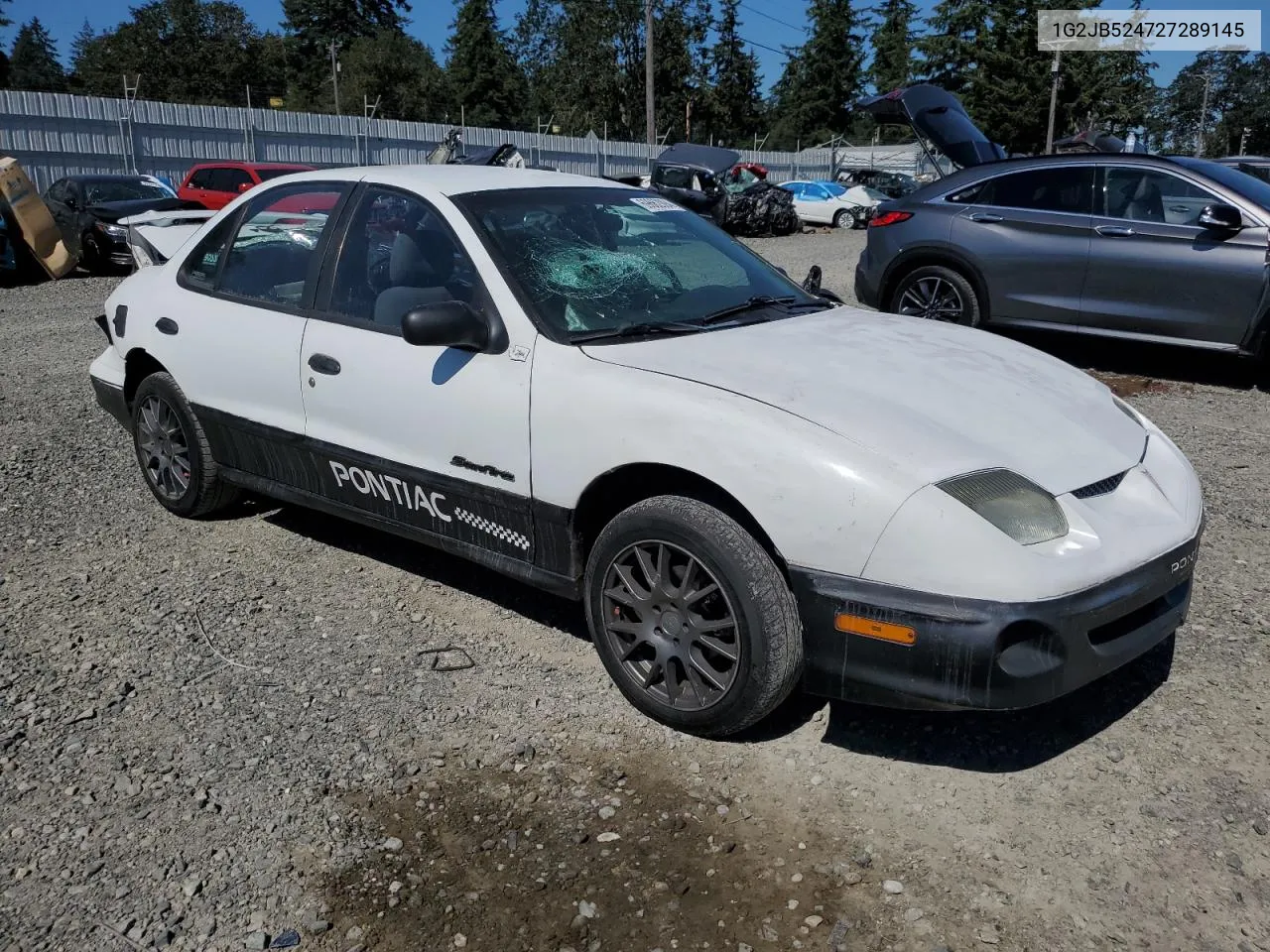 1G2JB524727289145 2002 Pontiac Sunfire Se