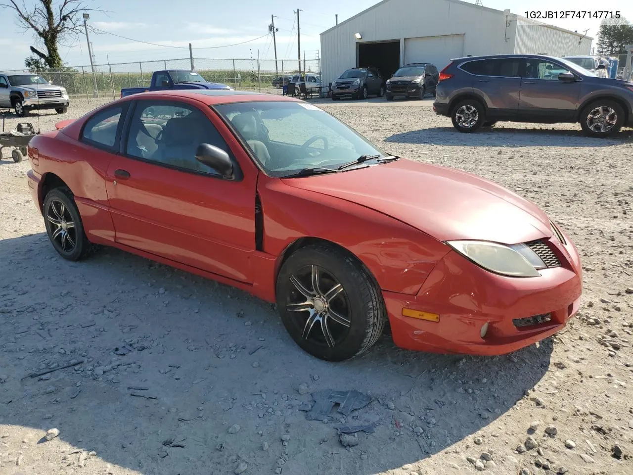 2004 Pontiac Sunfire VIN: 1G2JB12F747147715 Lot: 66630324