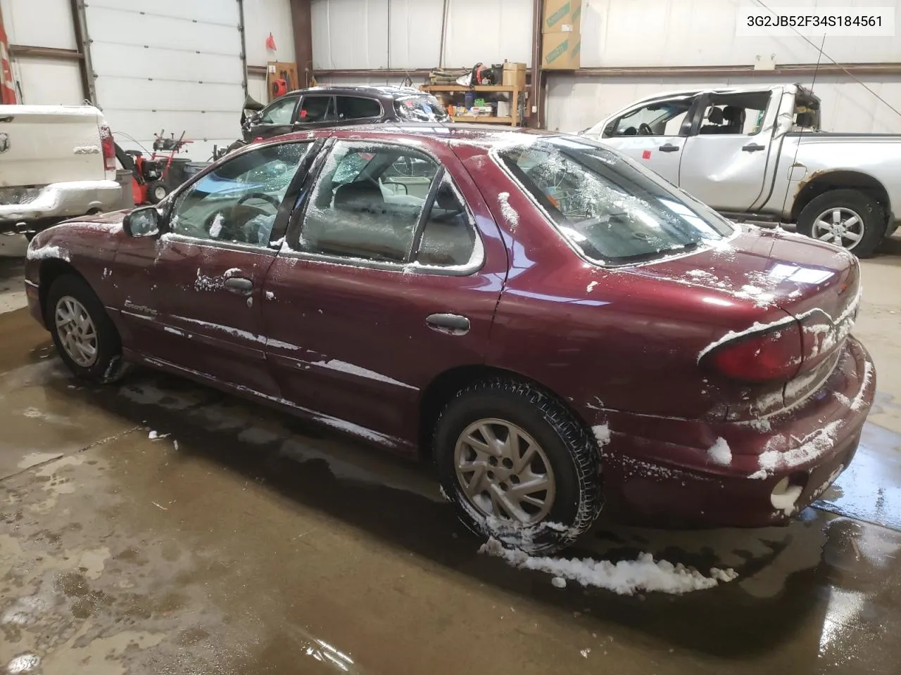 2004 Pontiac Sunfire Sl VIN: 3G2JB52F34S184561 Lot: 69356682