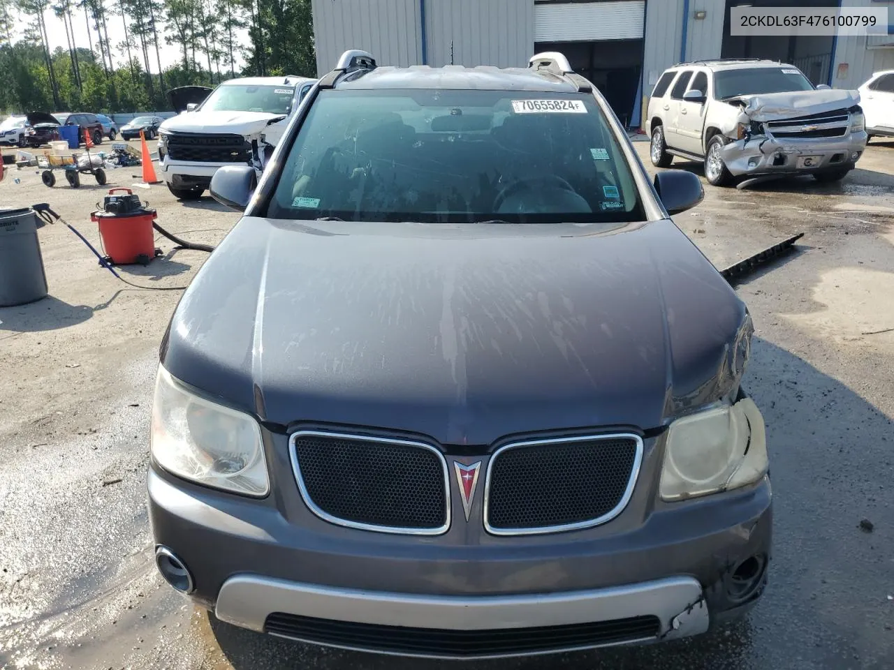 2007 Pontiac Torrent VIN: 2CKDL63F476100799 Lot: 70655824