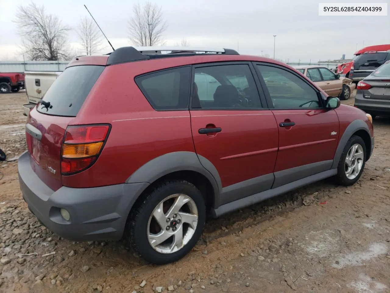 2004 Pontiac Vibe VIN: 5Y2SL62854Z404399 Lot: 41301594