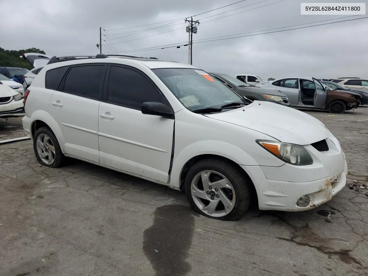 2004 Pontiac Vibe VIN: 5Y2SL62844Z411800 Lot: 67953824