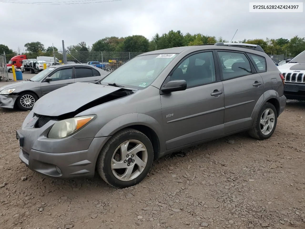 2004 Pontiac Vibe VIN: 5Y2SL62824Z424397 Lot: 71033644