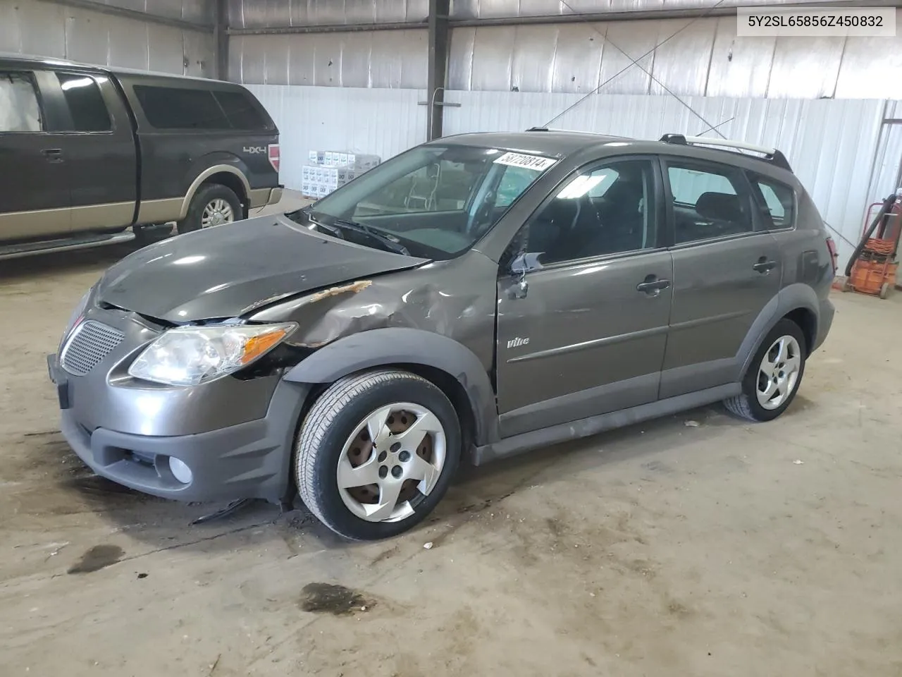 2006 Pontiac Vibe VIN: 5Y2SL65856Z450832 Lot: 58720814