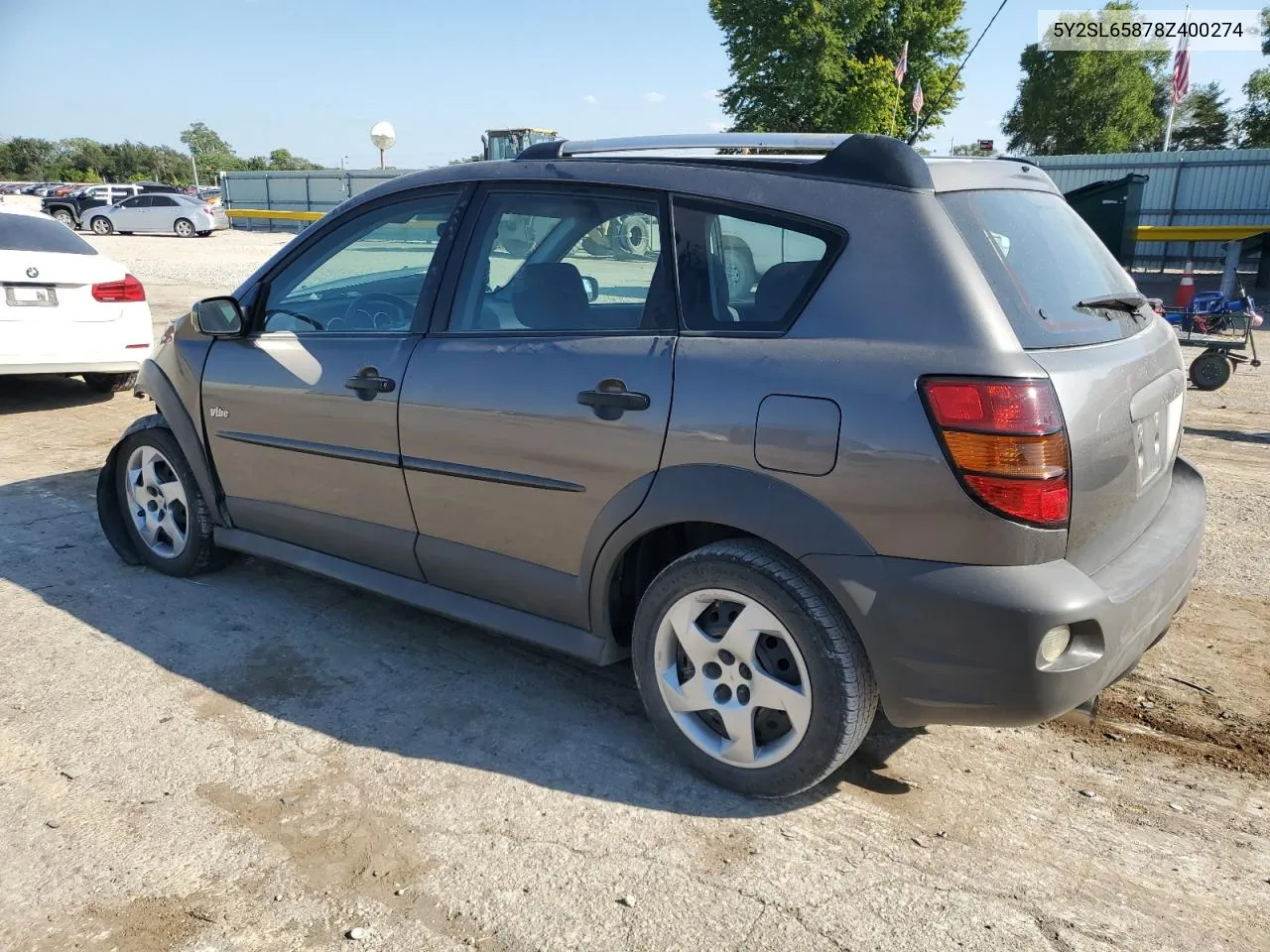 2008 Pontiac Vibe VIN: 5Y2SL65878Z400274 Lot: 70295774