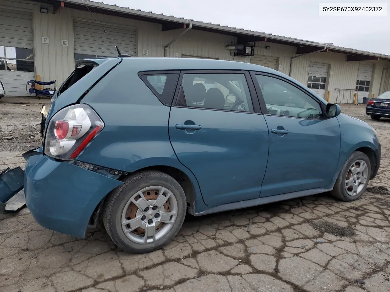 2009 Pontiac Vibe VIN: 5Y2SP670X9Z402372 Lot: 44399264