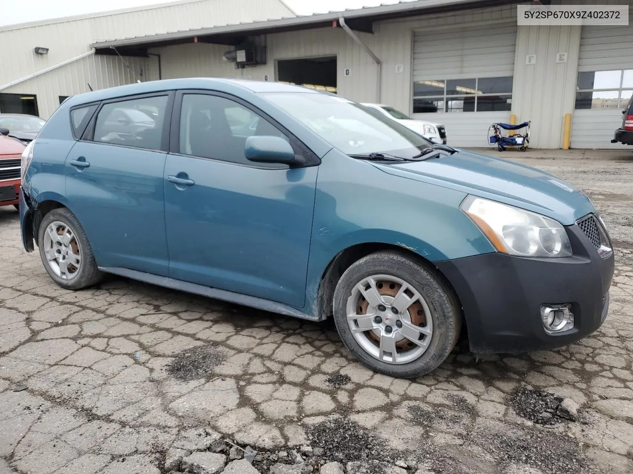 2009 Pontiac Vibe VIN: 5Y2SP670X9Z402372 Lot: 44399264