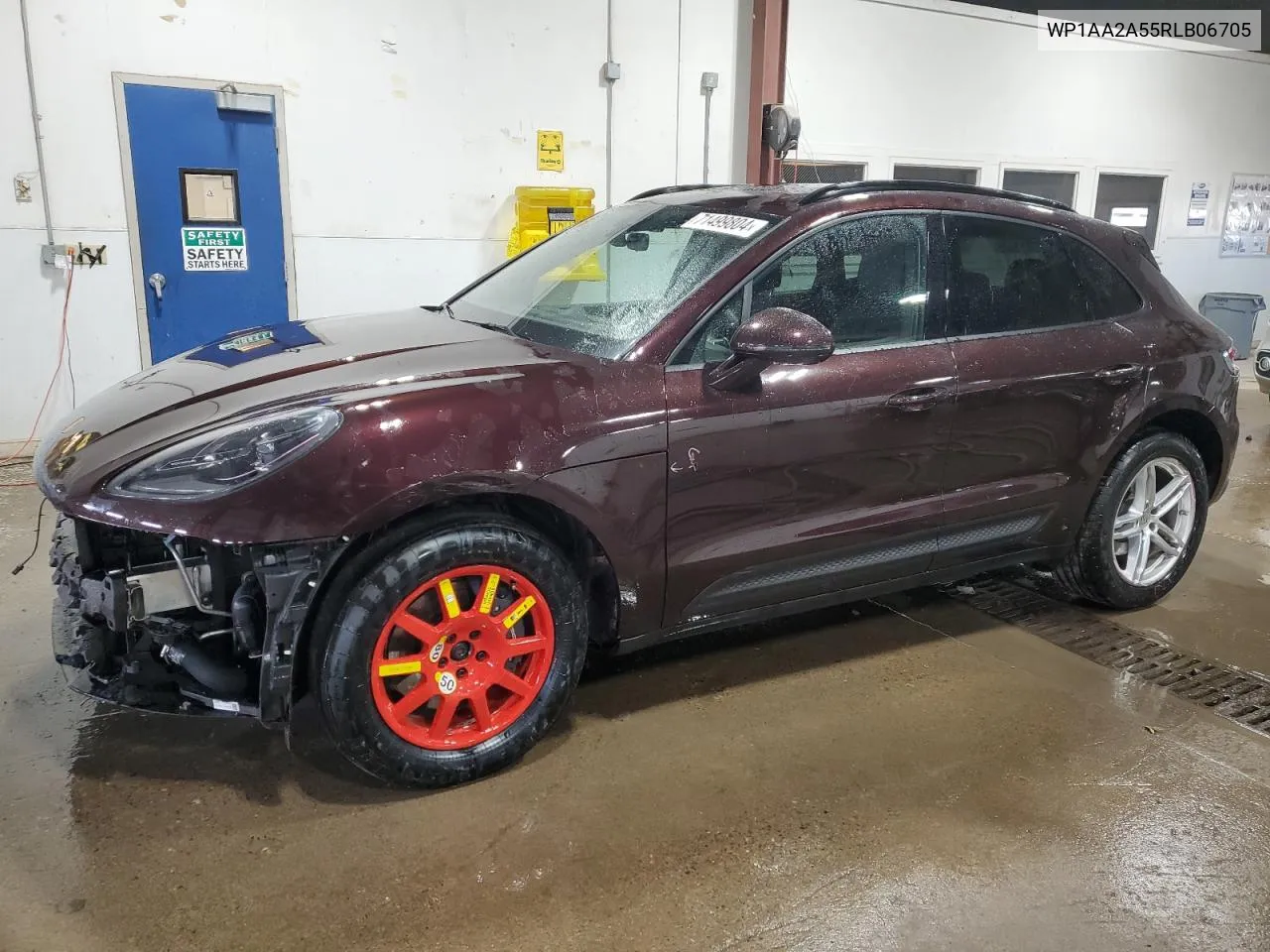 2024 Porsche Macan Base VIN: WP1AA2A55RLB06705 Lot: 71499804