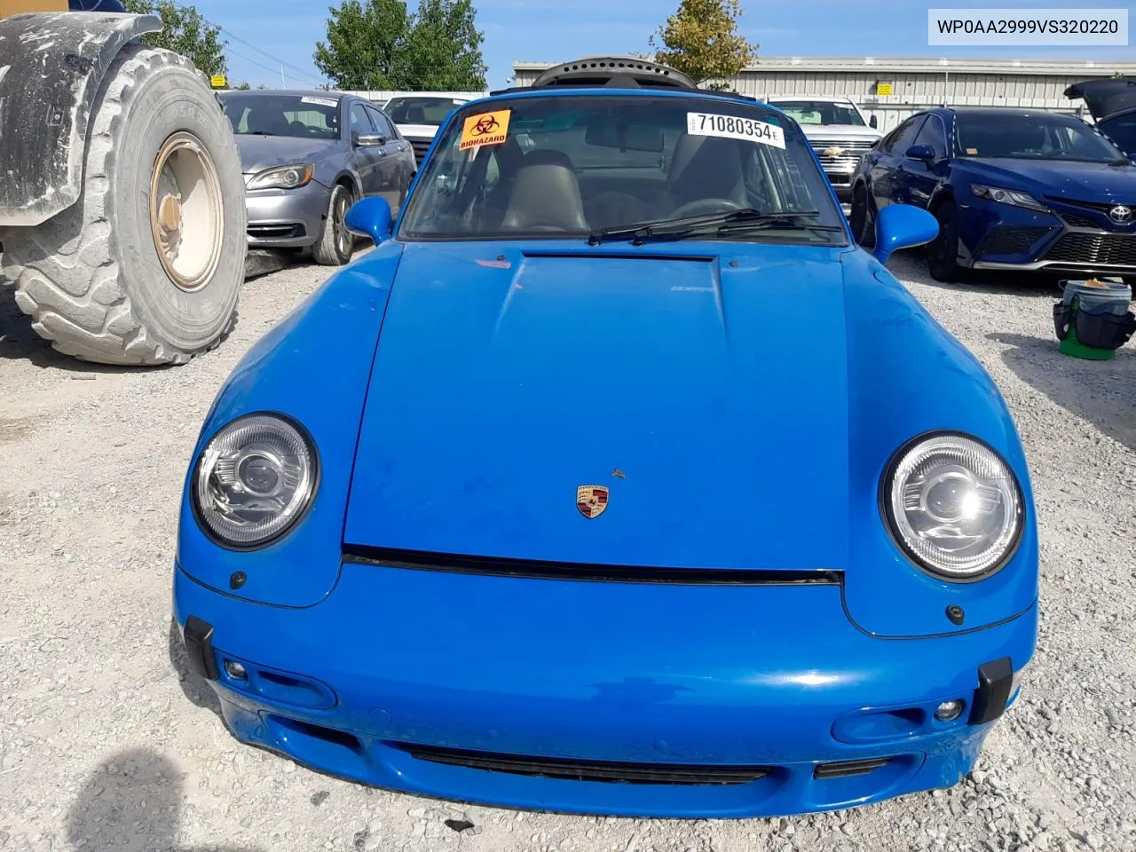 1997 Porsche 911 Carrera 2 VIN: WP0AA2999VS320220 Lot: 71080354