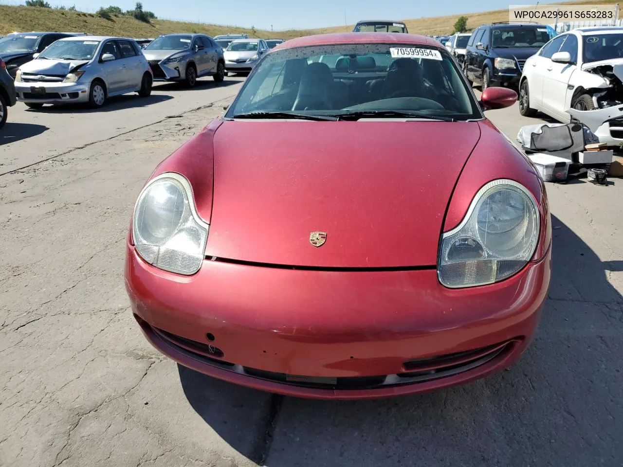 2001 Porsche 911 Carrera 2 VIN: WP0CA29961S653283 Lot: 70599954