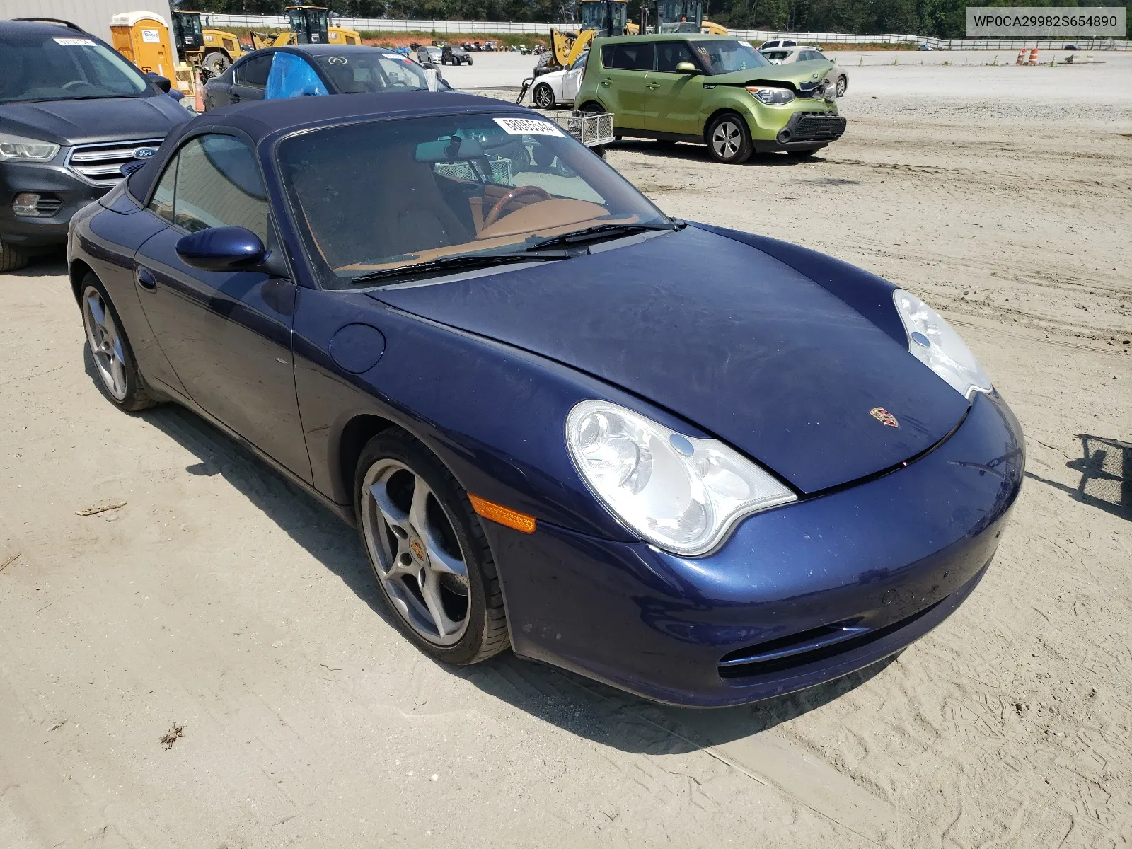 WP0CA29982S654890 2002 Porsche 911 Carrera 2