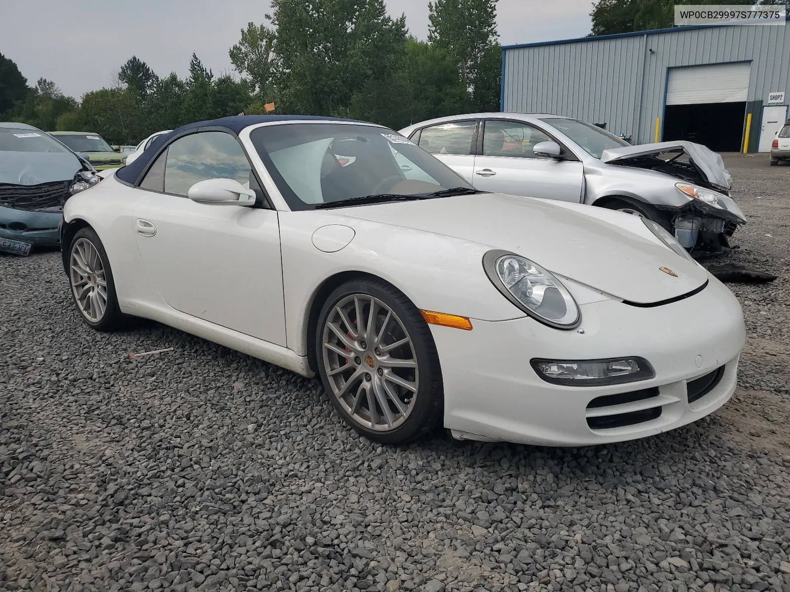 2007 Porsche 911 Carrera S Cabriolet VIN: WP0CB29997S777375 Lot: 65143554