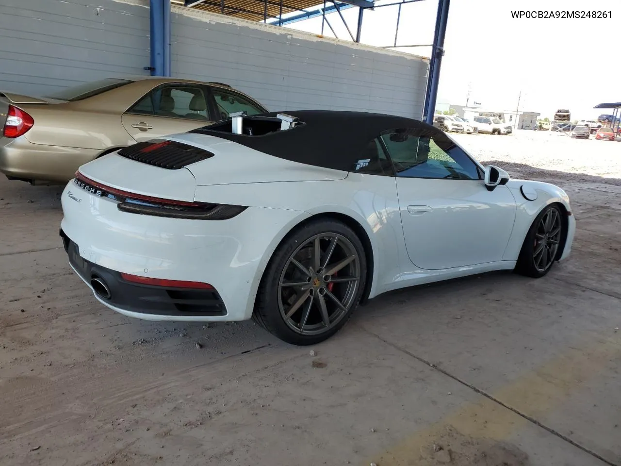 2021 Porsche 911 Carrera S VIN: WP0CB2A92MS248261 Lot: 69262284