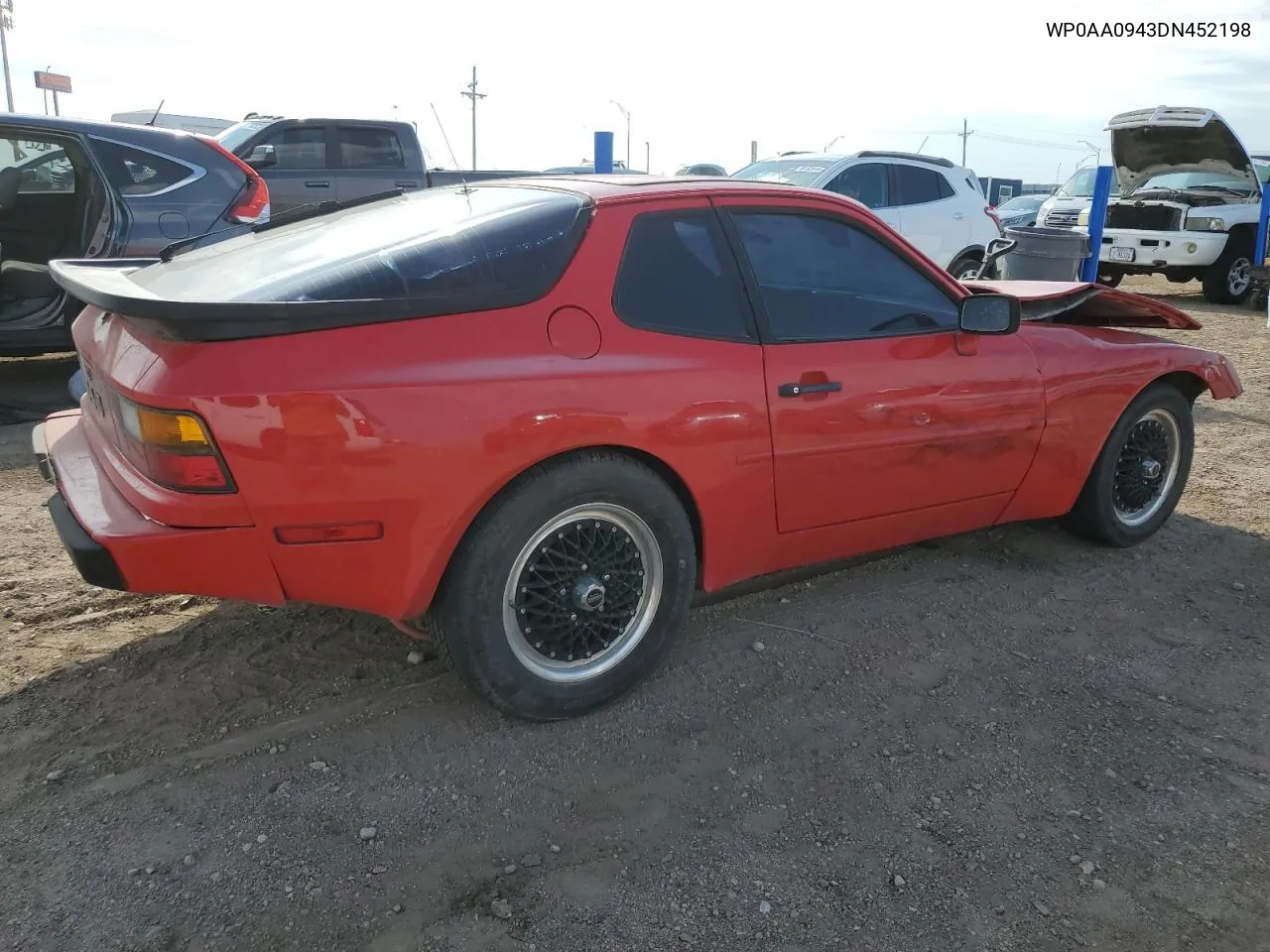 1983 Porsche 944 VIN: WP0AA0943DN452198 Lot: 67845454