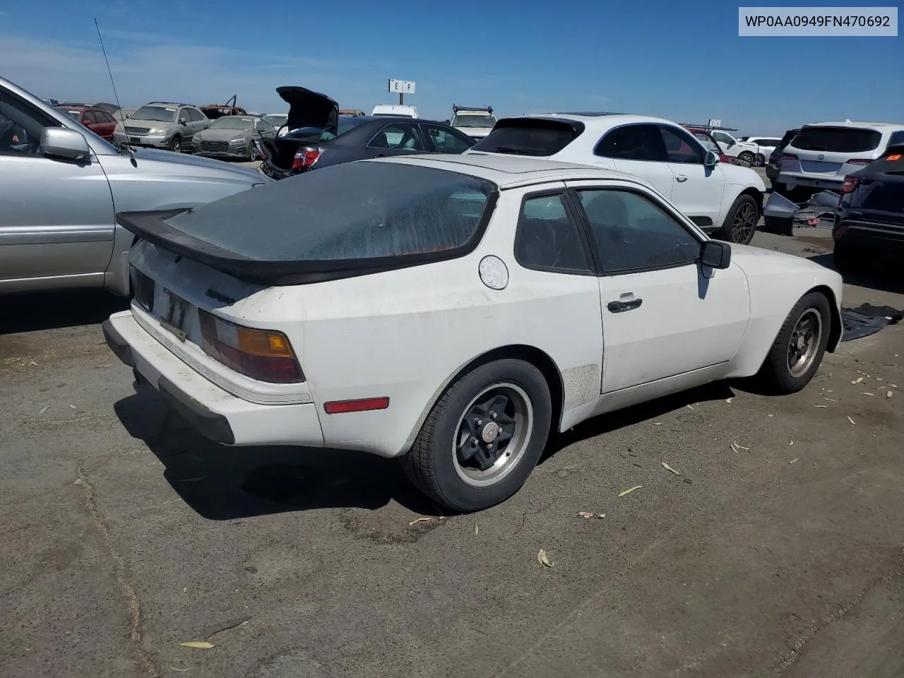 WP0AA0949FN470692 1985 Porsche 944